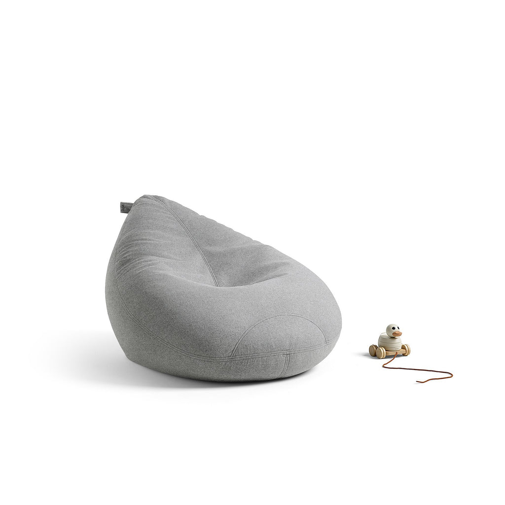 Bini Bean Bag  Bini mini pouf grey – Lolie