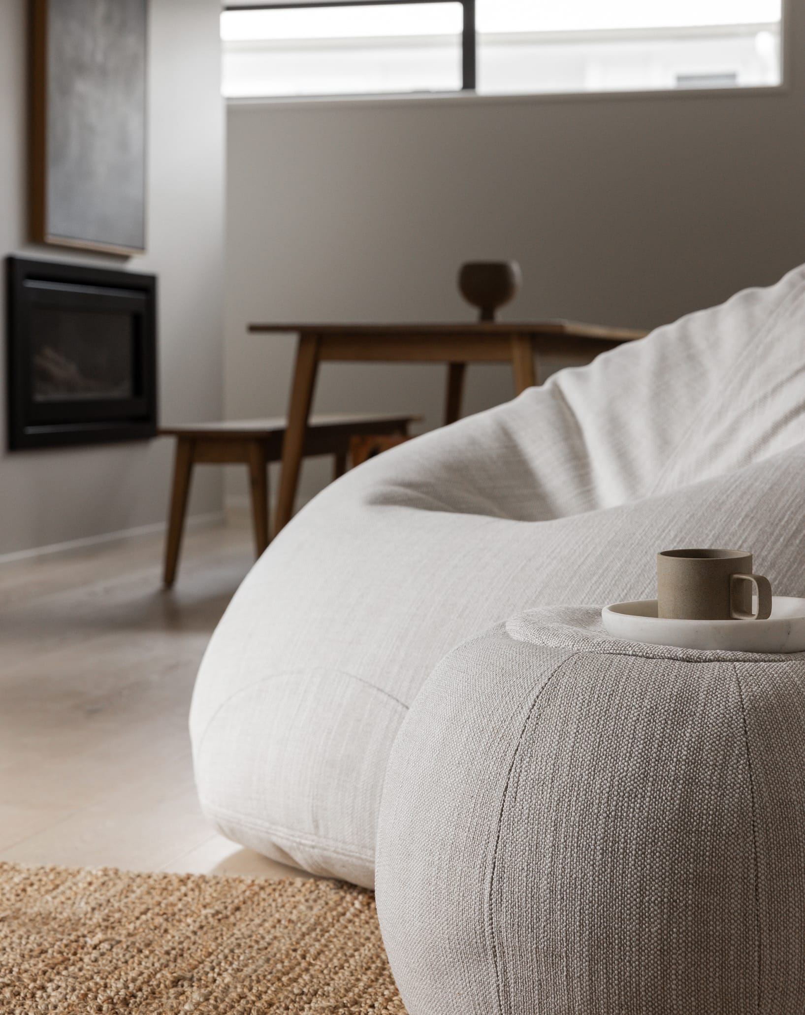 Bean bag - footstool [Kyoto Momentum]