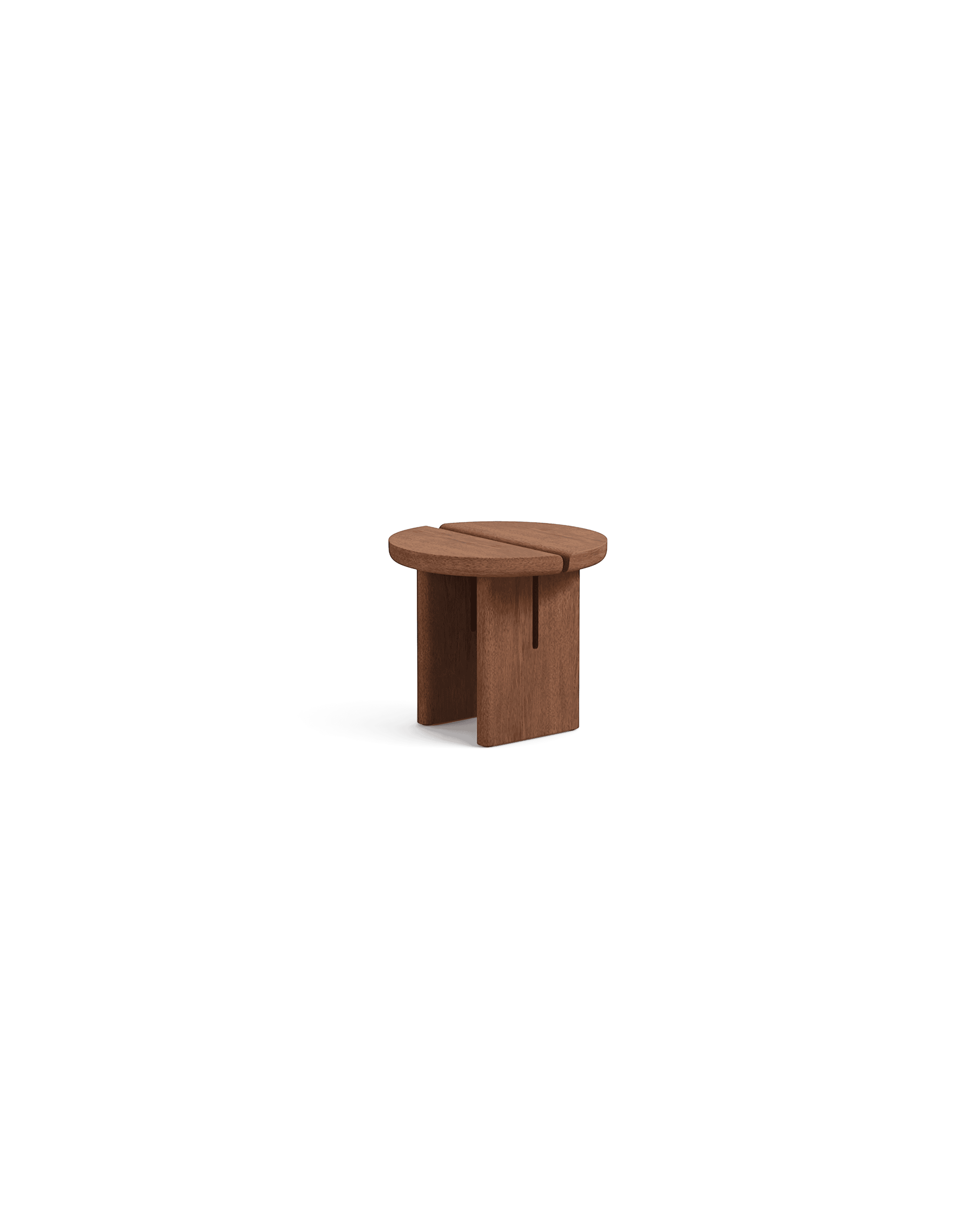 Solace Low Side Table - Small Outdoor Side Table | lujo