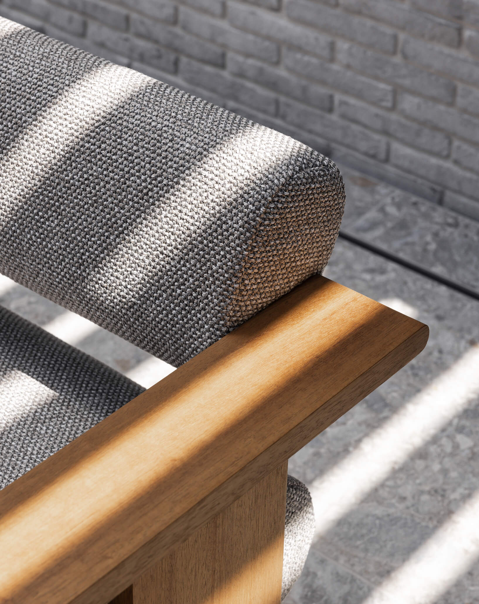 Outdoor lounge chair [Ostuni]